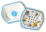 Saponiera contenitore in ceramica vietrese DECORO PRIMULA NEW