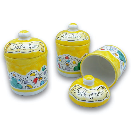 BARATTOLO IN CERAMICA DI VIETRI NAIF