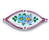 BARCHETTA POSACENERE IN CERAMICA DI VIETRI