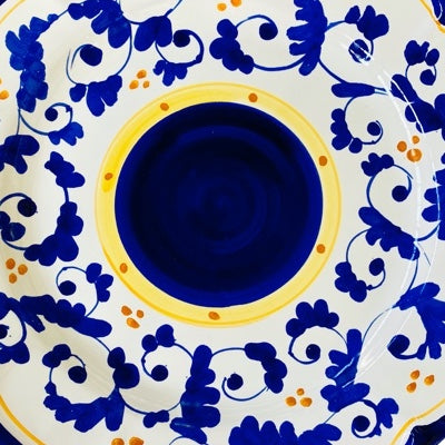 Piatto Sushi in Ceramica Vietrese DECORI MISTI