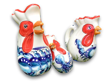 Brocca Galletto in Ceramica Vietrese MARE MAGNUM