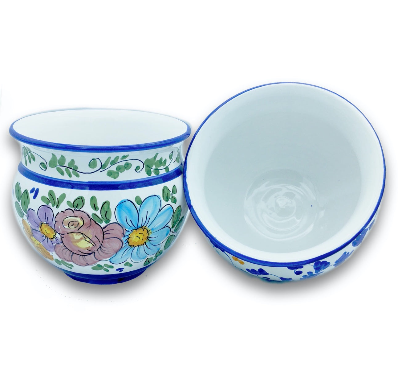 Caspò in ceramica di Vietri