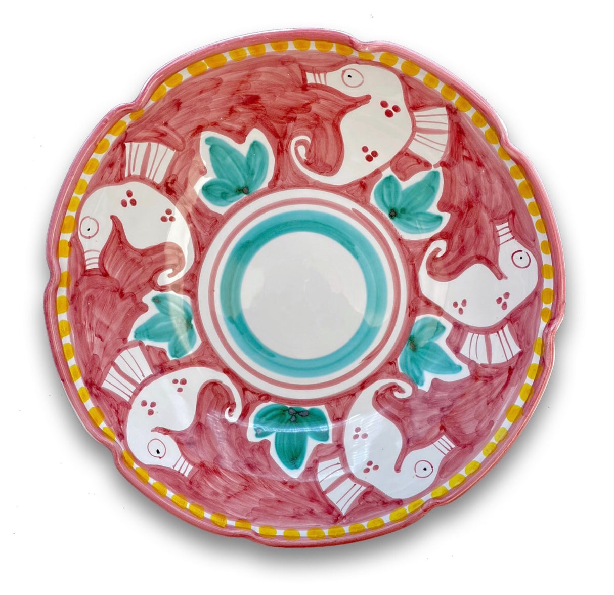 Coppa in ceramica di Vietri 