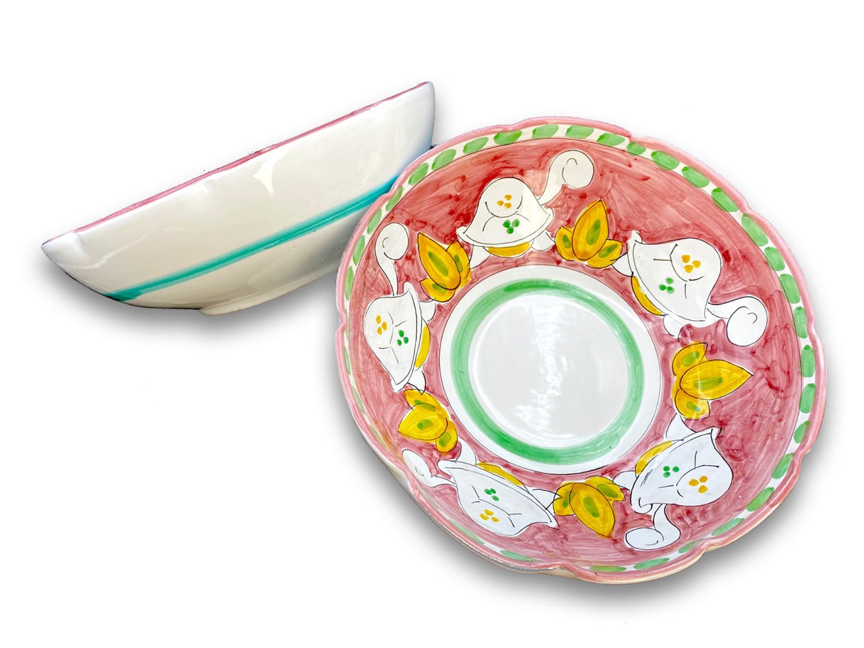 Coppa in ceramica di Vietri 