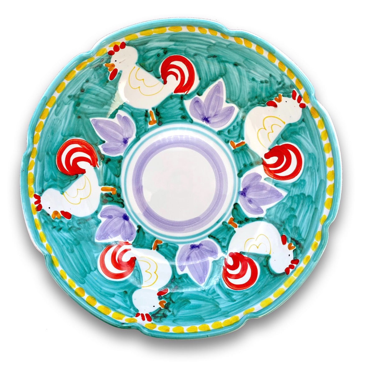 Coppa in ceramica di Vietri 