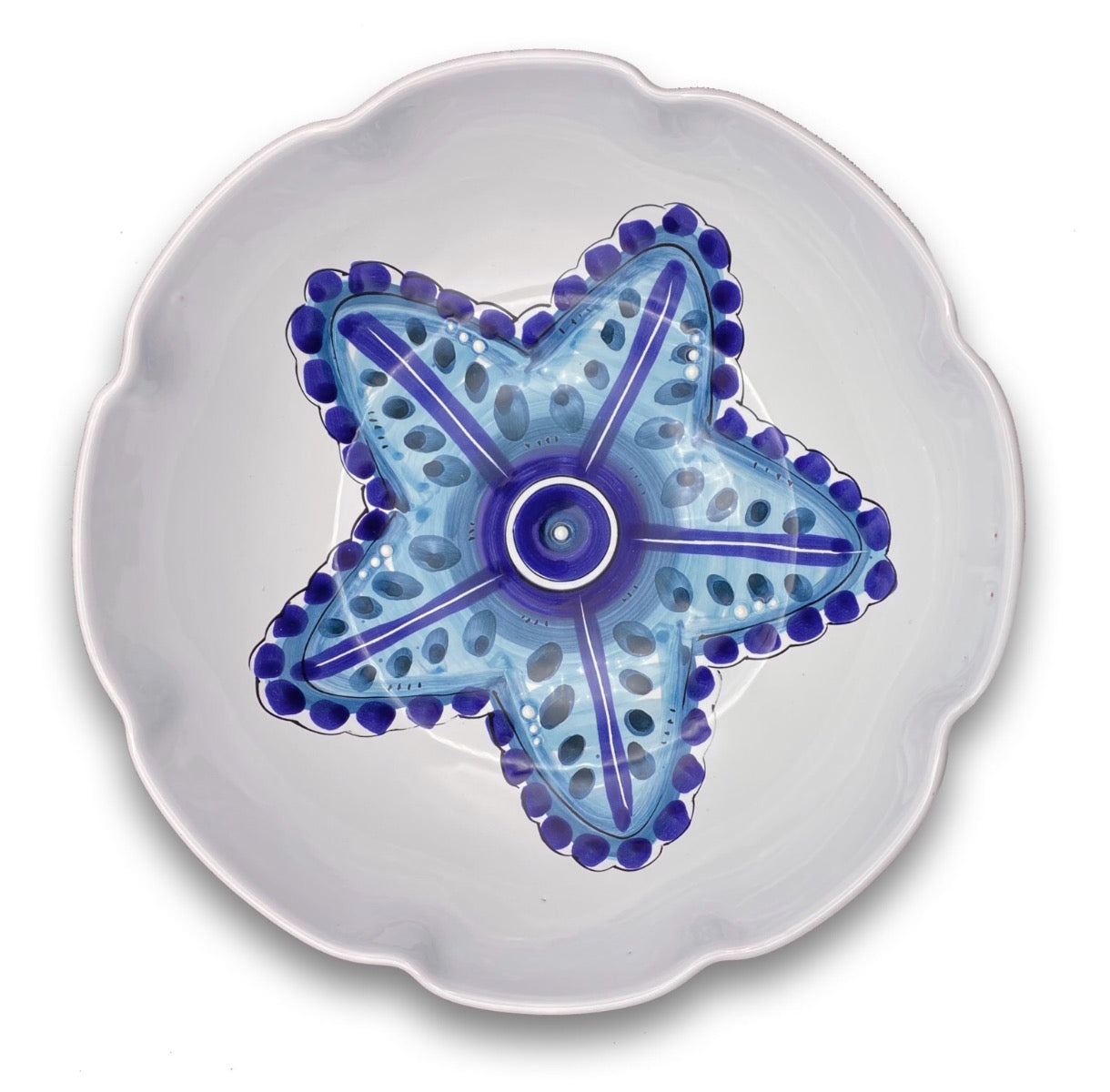 Coppa in ceramica di Vietri Linea Mare 