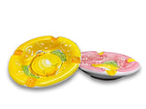 Posacenere rotondo in ceramica di Vietri 