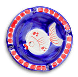 Posacenere rotondo in ceramica di Vietri 