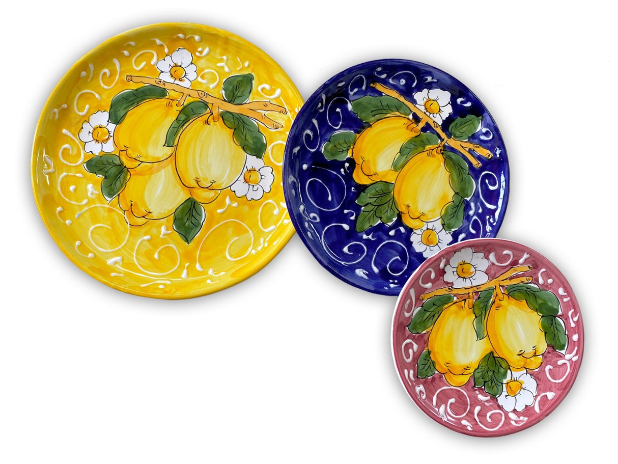 Piatto da muro in ceramica di Vietri 