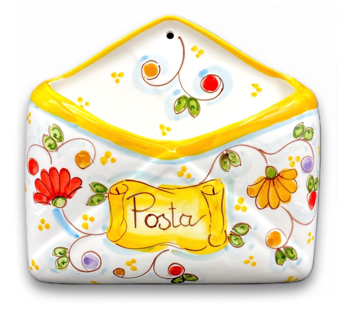 Porta Posta da muro in ceramica di Vietri 
