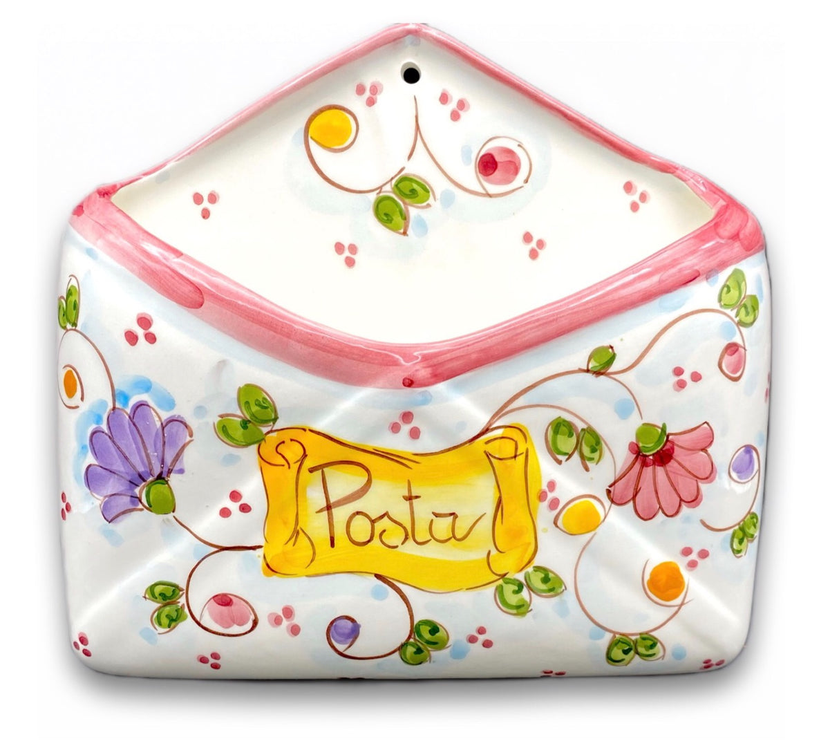 Porta Posta da muro in ceramica di Vietri 