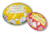 Targa fuori porta in ceramica di Vietri