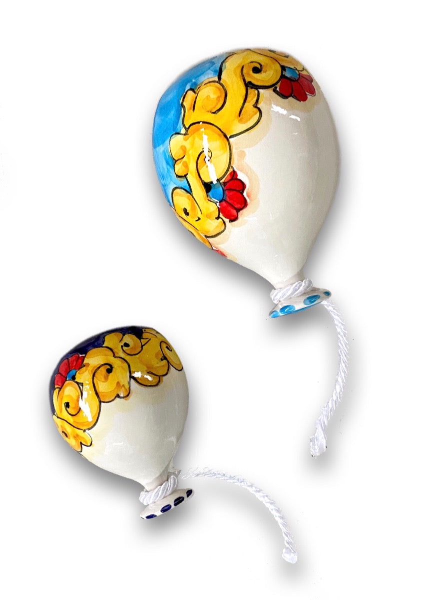 Palloncino in ceramica di Vietri 