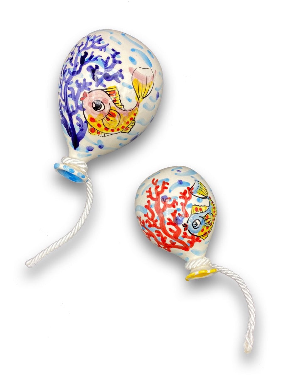 Palloncino in ceramica di Vietri 