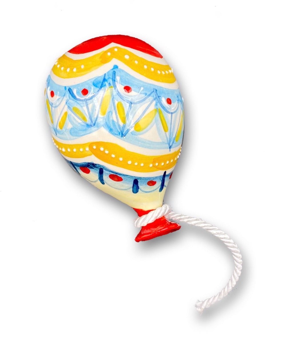 Palloncino in ceramica di Vietri 