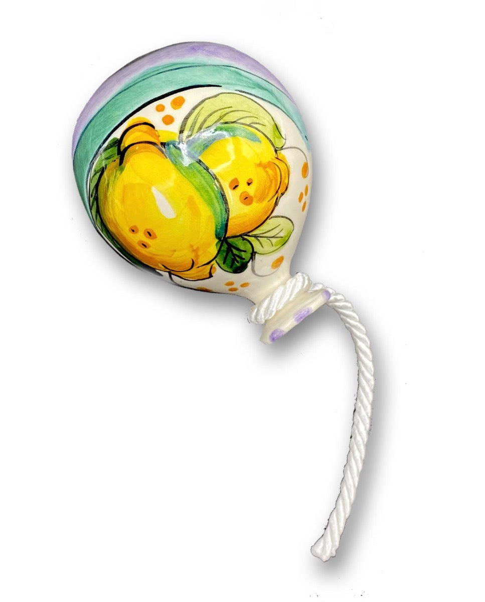 Palloncino in ceramica di Vietri 