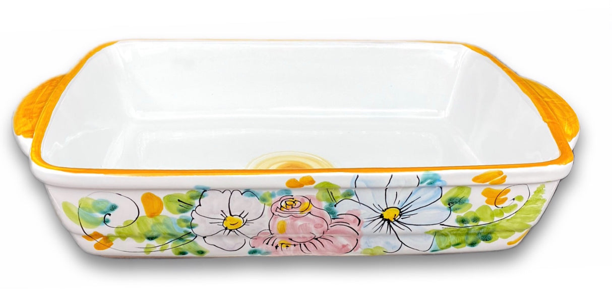 Tegame da forno in ceramica di Vietri