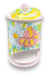 Porta Cialde Caffè in Ceramica Vietrese