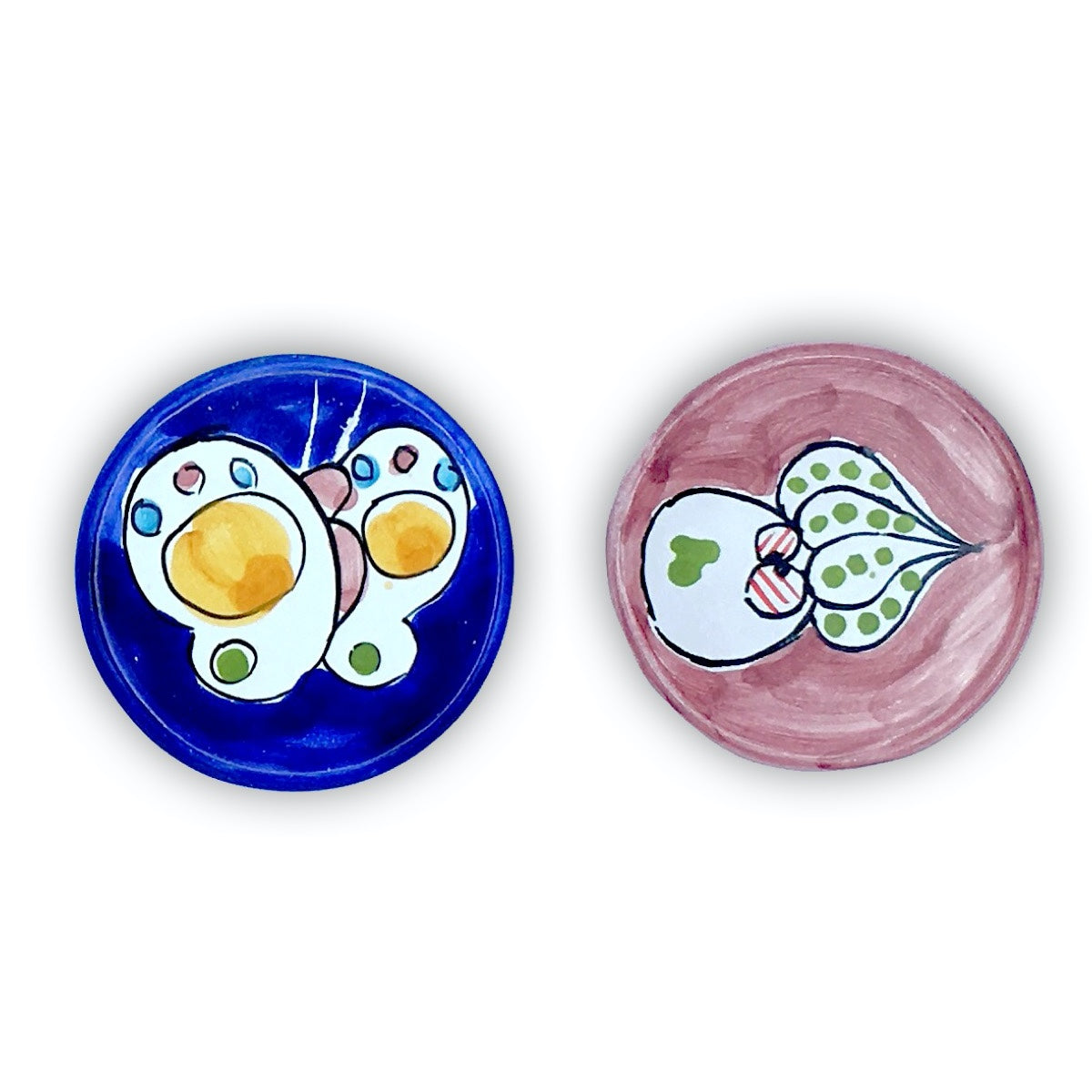 Dischetto Calamita in Ceramica Vietrese
