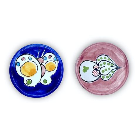 Dischetto Calamita in Ceramica Vietrese