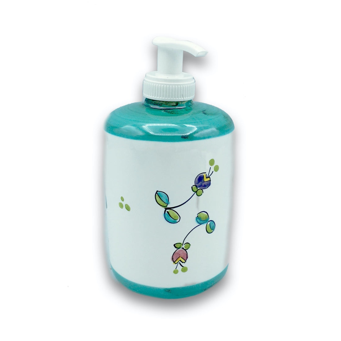 Dosatore sapone piatti in ceramica di Vietri
