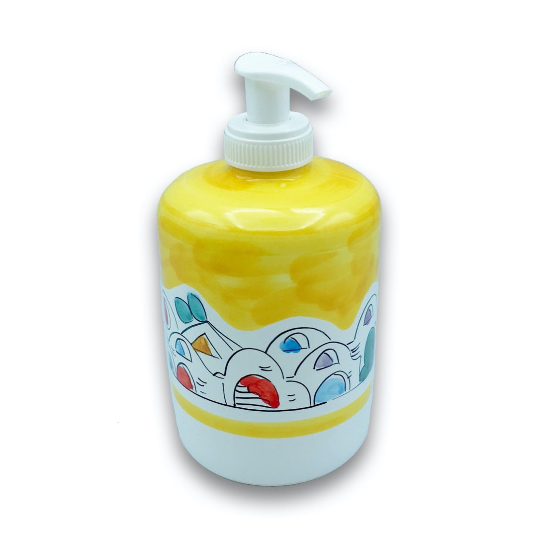 Dosatore sapone piatti in ceramica di Vietri