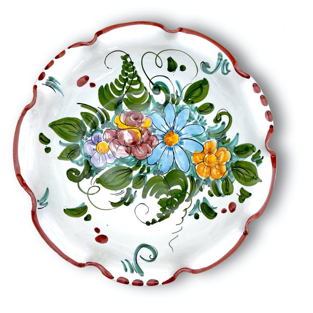Fruttiera in Ceramica Vietrese DECORI MISTI