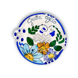 Gratta aglio in ceramica di Vietri