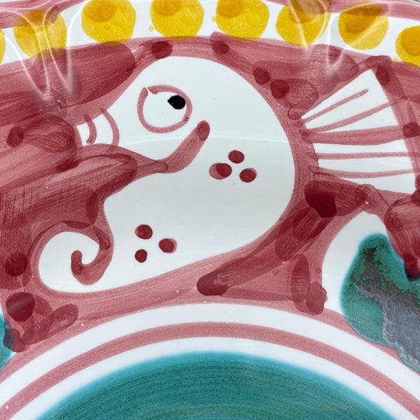 Servizio Caffè X 2 + Zuccheriera in ceramica vietrese DECORO VIETRI ANTICO