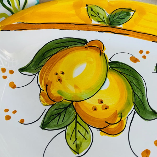 Servizio Caffè X 2 + Zuccheriera in ceramica vietrese DECORO VIETRI ANTICO