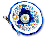 Lampadario in ceramica di Vietri