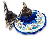 Lampadario in ceramica di Vietri