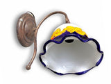 Applique a campanella singola in ceramica di Vietri