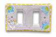Coprinterruttore Magic in ceramica vietrese DECORO PULCINO NEW