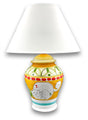 Lume Classico in ceramica vietrese DECORO GATTO NEW