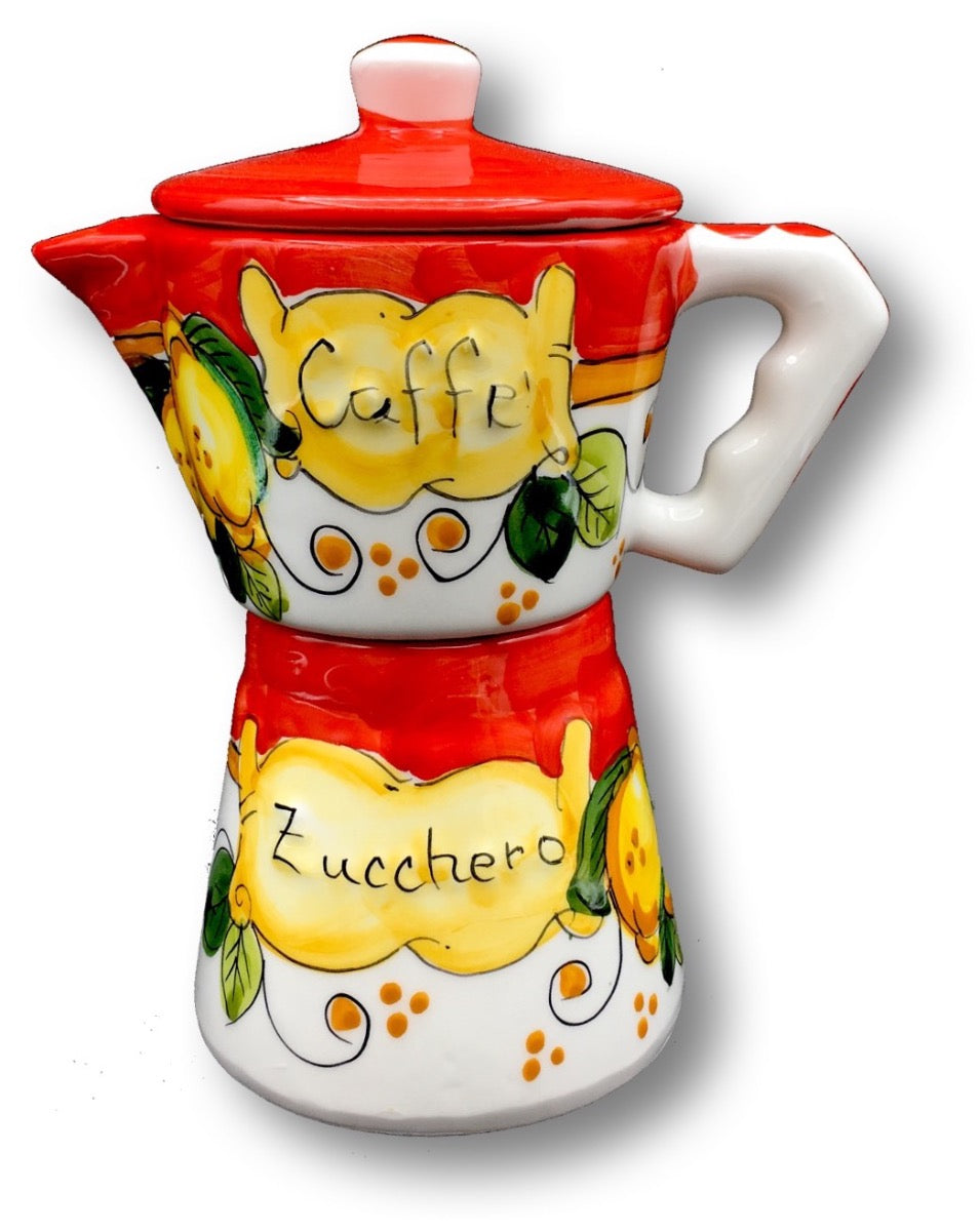 Moka in ceramica di Vietri
