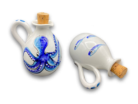 Oliera a Goccia in Ceramica Vietrese MARE MAGNUM