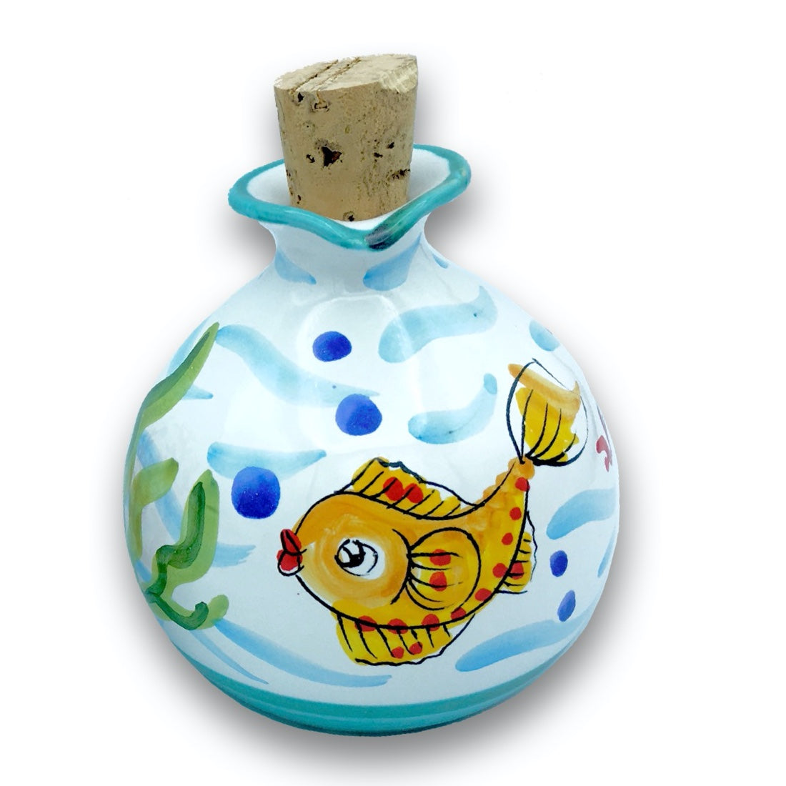 Oliera in Ceramica Vietrese a Palla