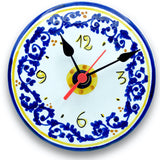 Orologio d'appoggio in Ceramica Vietrese
