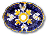 Ovale in ceramica di Vietri
