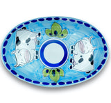 Ovalina in ceramica di Vietri 