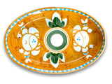 Ovalina in ceramica di Vietri 
