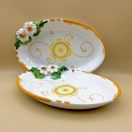 Ovalina in Ceramica Vietrese
