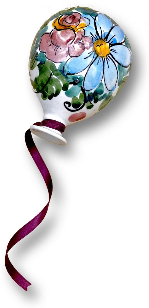 Palloncino in ceramica di Vietri 