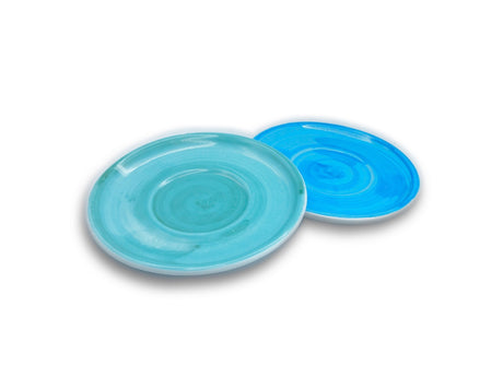 Piattino caffè in ceramica di Vietri 