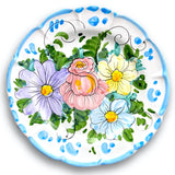 Piatto in ceramica di Vietri Antico