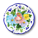 Piatto in ceramica di Vietri Antico
