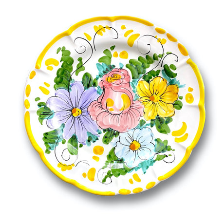 Piatto in ceramica di Vietri Antico