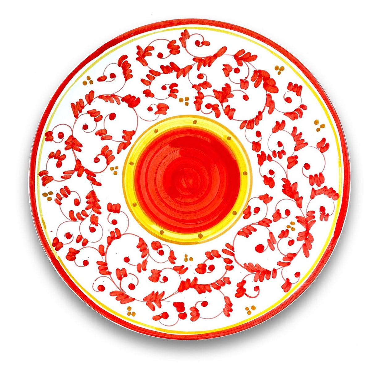 Piatto da muro in ceramica di Vietri 