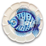 Piatto Grande in ceramica di Vietri Linea Mare 